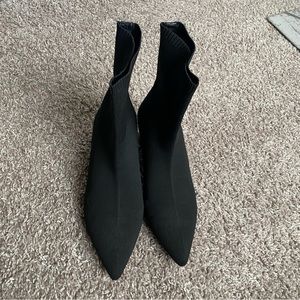 Reserved Black Ankle Boots